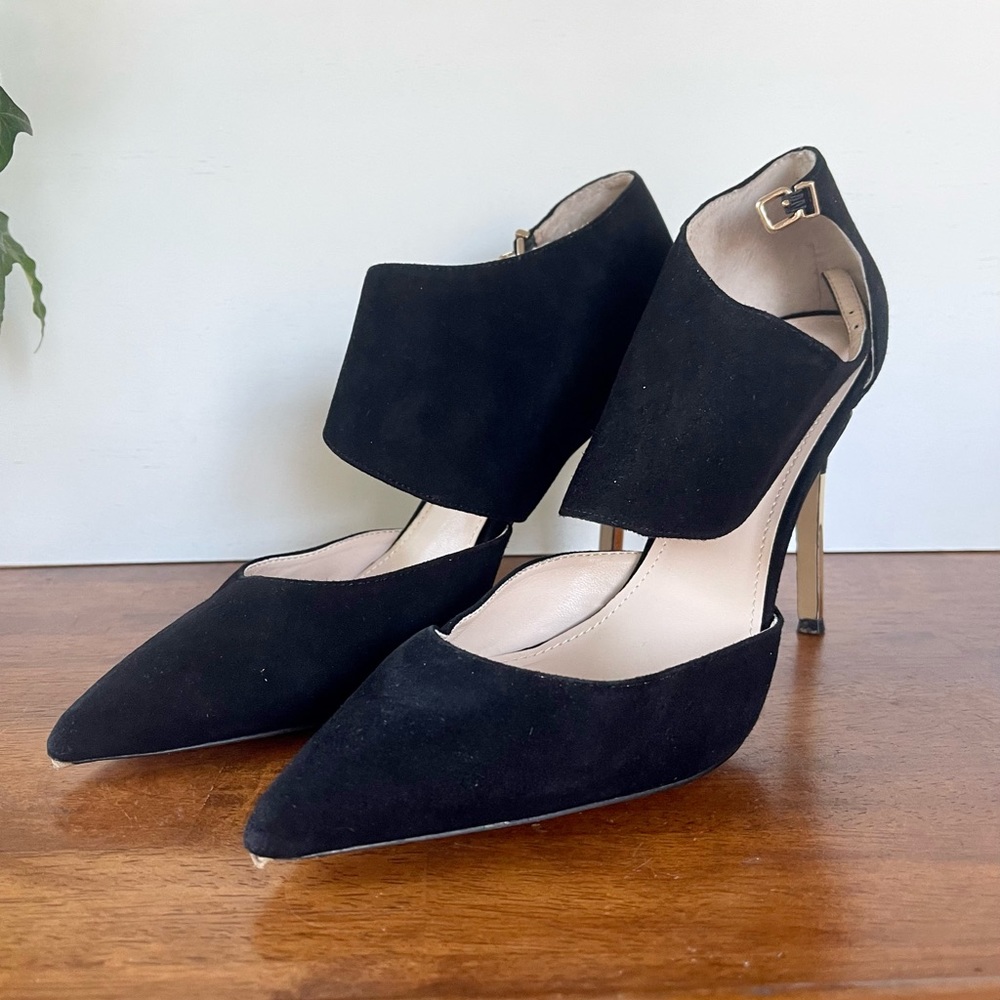 Victoria's Secret Victoria’s Secret Suede Metal Heel Size 10B